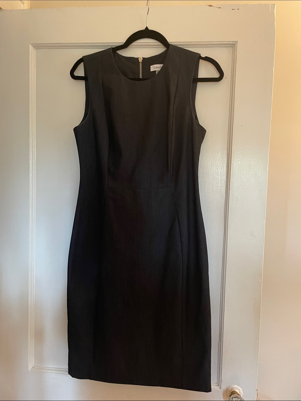 Calvin Klein Classic Denim Sheath